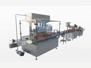 Машина Розлива, Укупорки и Маркировки Дезинфицирующих Средств